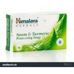 HIMALAYA HERBALS NEEM & TURMERIC SOAP
